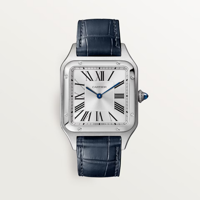 Cartier Santos Dumont Large Leather Strap Quartz WSSA0022