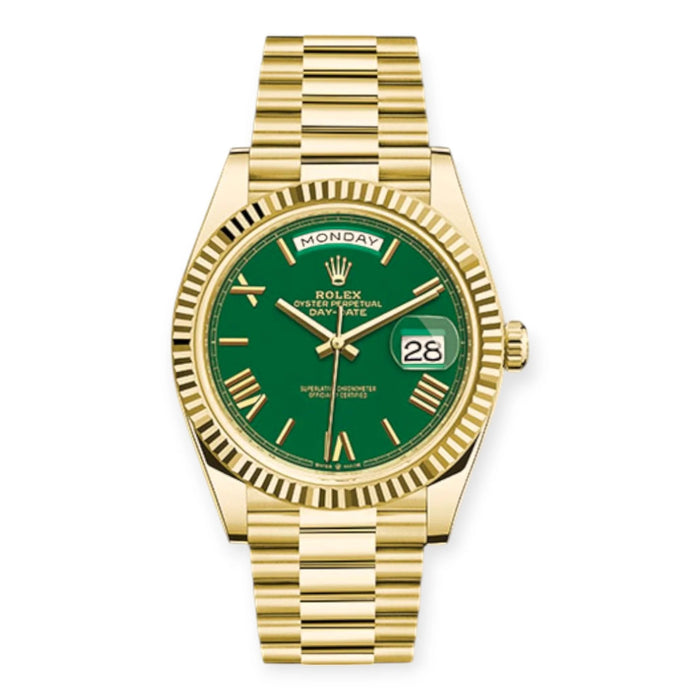 Rolex Day-Date 40 228238 Olive Green Gold