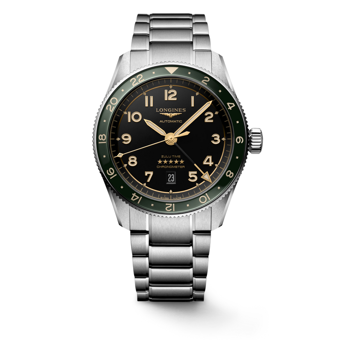 Longines Spirit Zulu Time 42mm Anthracite