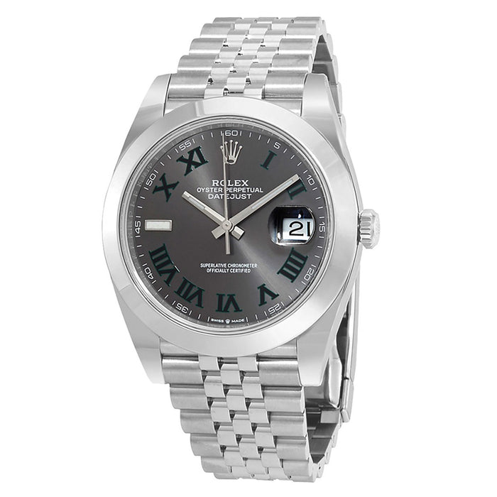 Rolex Datejust 41 Slate Wimbledon Dial 126334