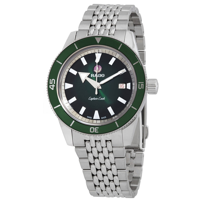 Rado Captain Cook Automatic 42mm Green Dial R32505313