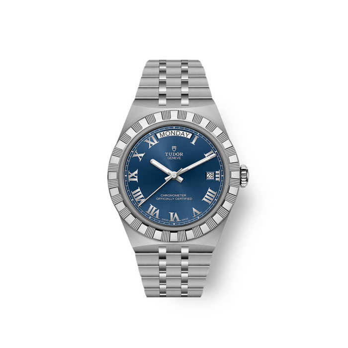 Tudor Royal 41mm Blue Dial Integrated Bracelet M28600-0005