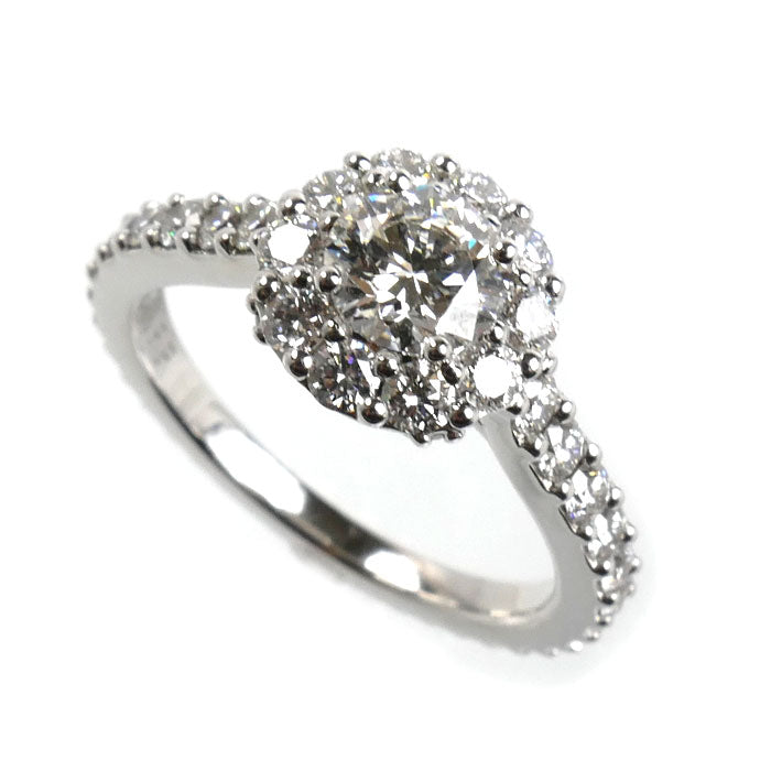 Graff Icon 18K White Gold Diamond Ring – front view