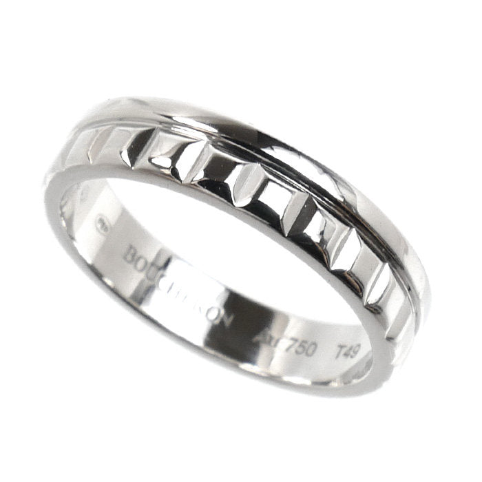 Boucheron Quatre Radiant 18K White Gold Ring – front view