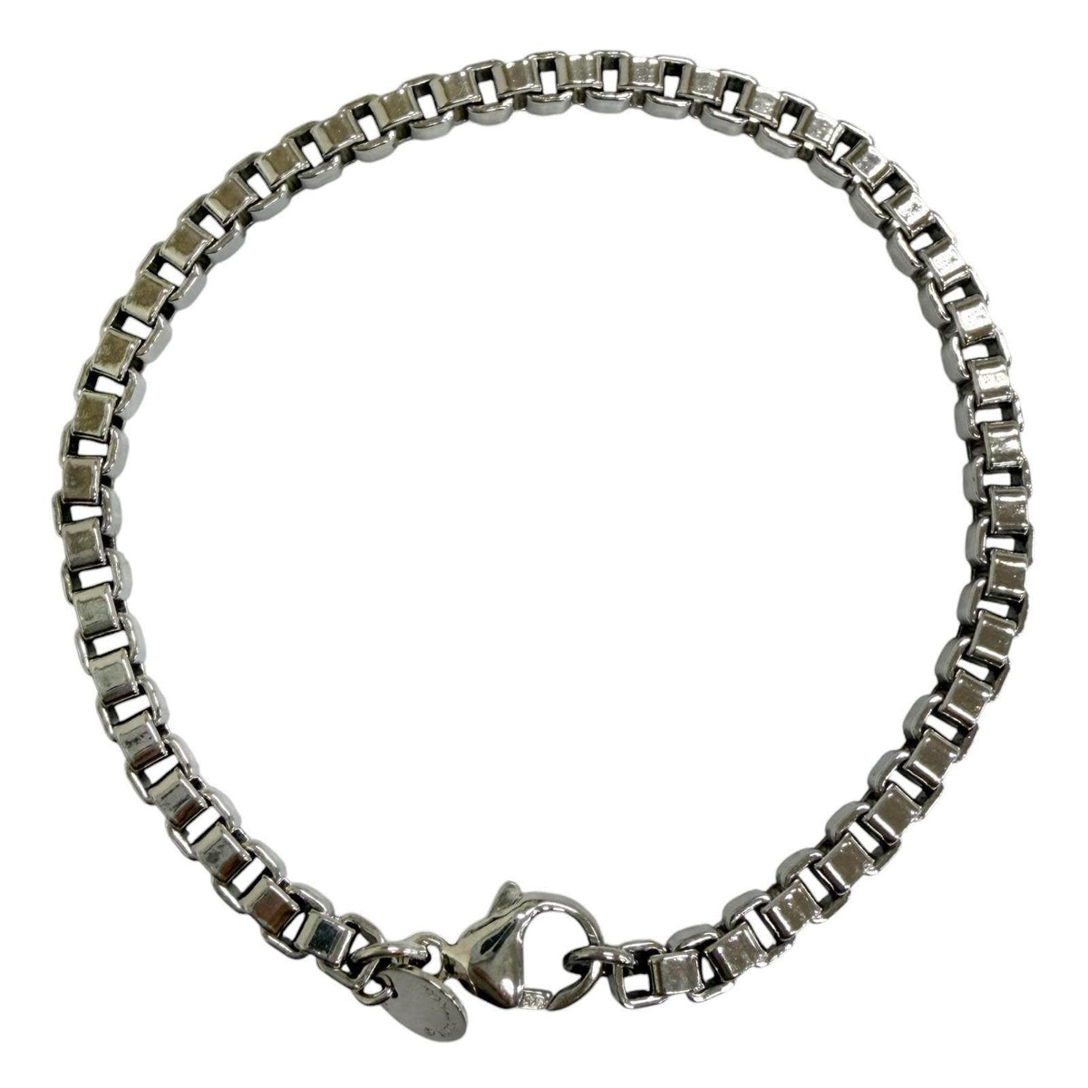 Tiffany & Co. Venetian Chain Sterling Silver Bracelet – detail view