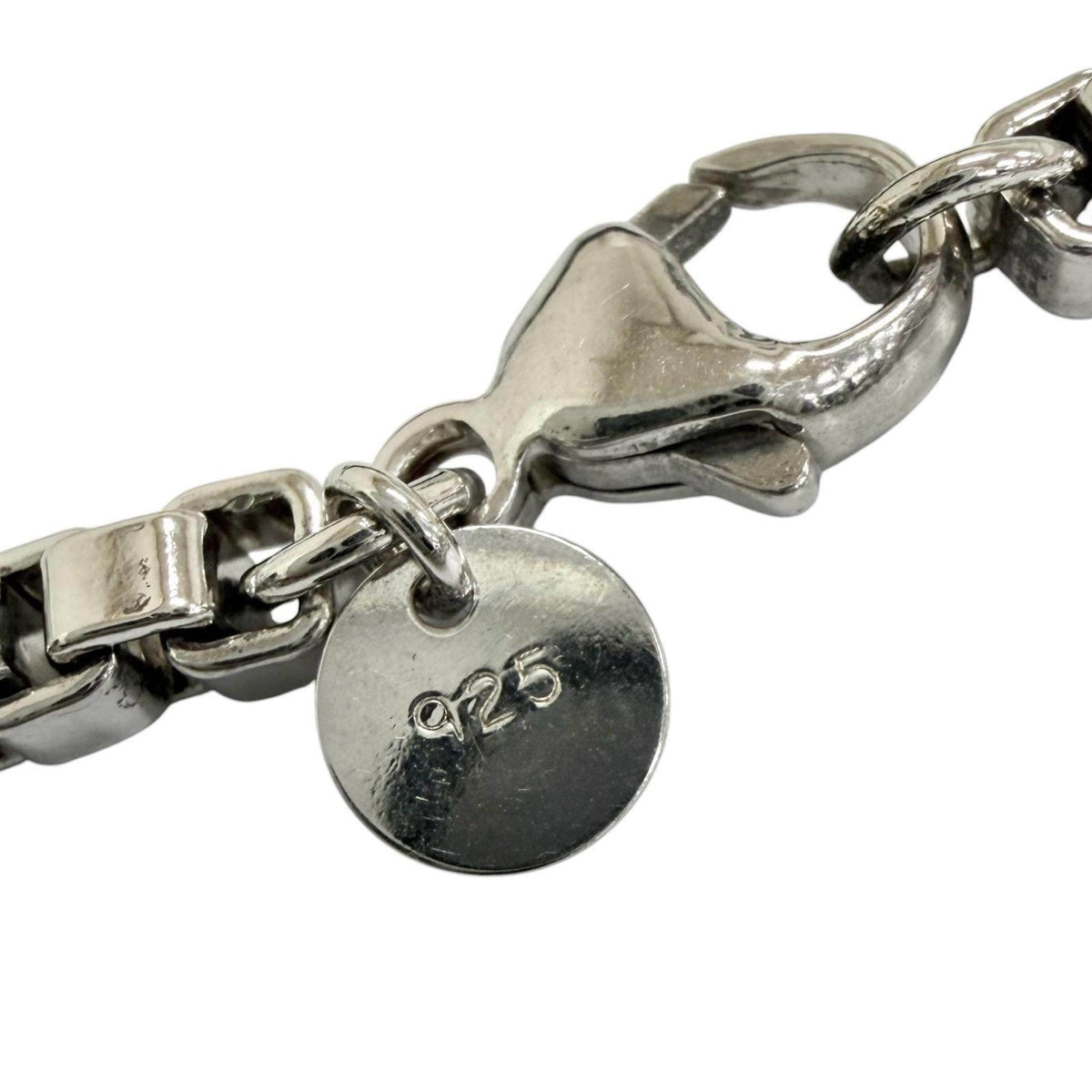 Tiffany & Co. Venetian Chain Sterling Silver Bracelet – on the wrist
