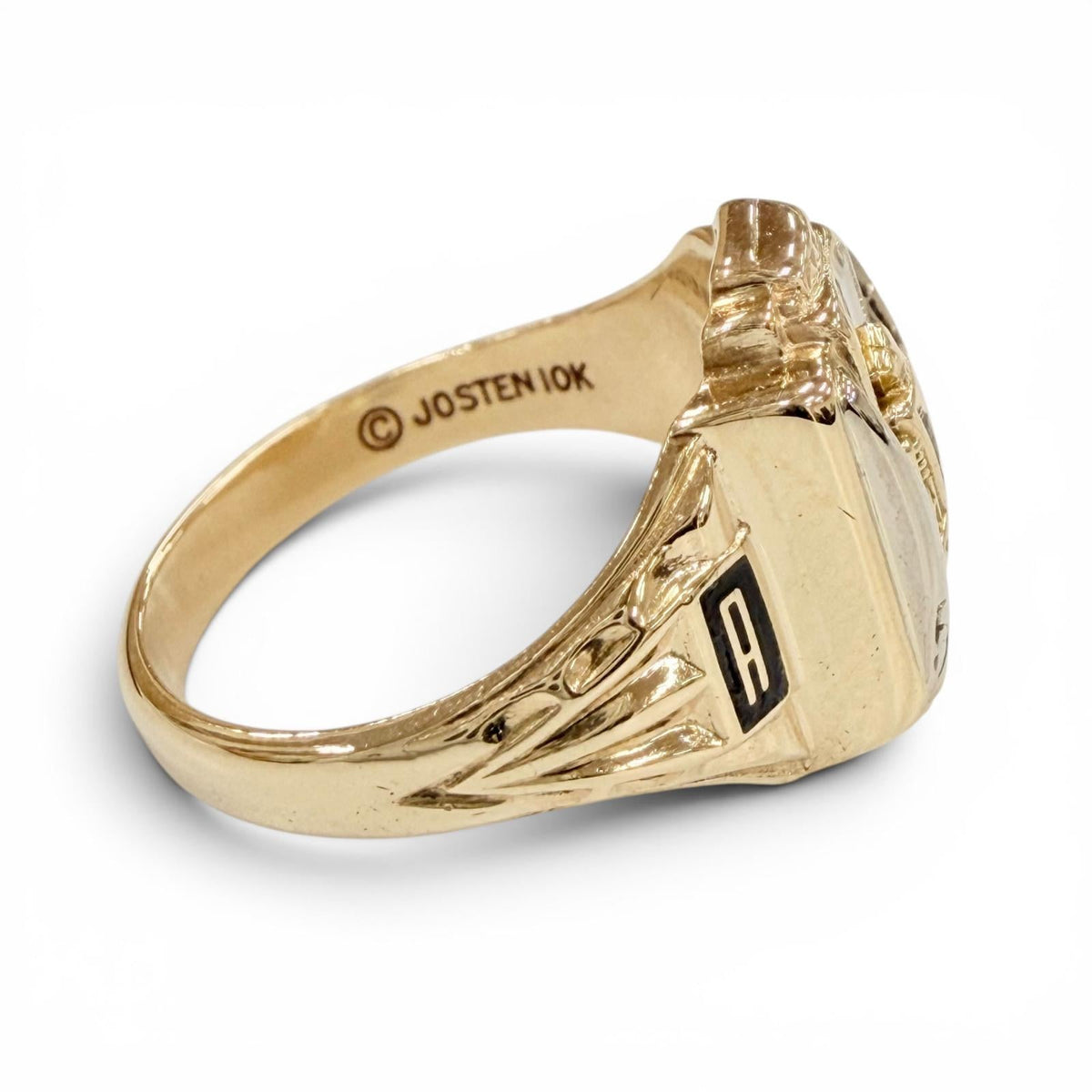 10K Yellow Gold Josten Ring – packaging