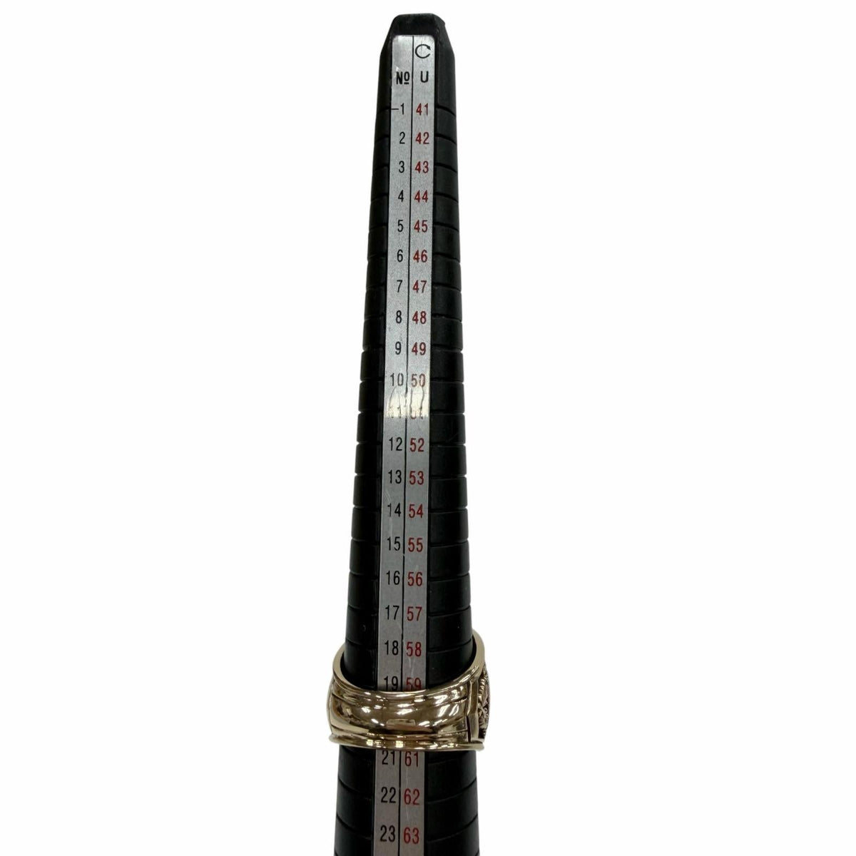 10K Yellow Gold Balfour Signet Ring 24.51g – image 8
