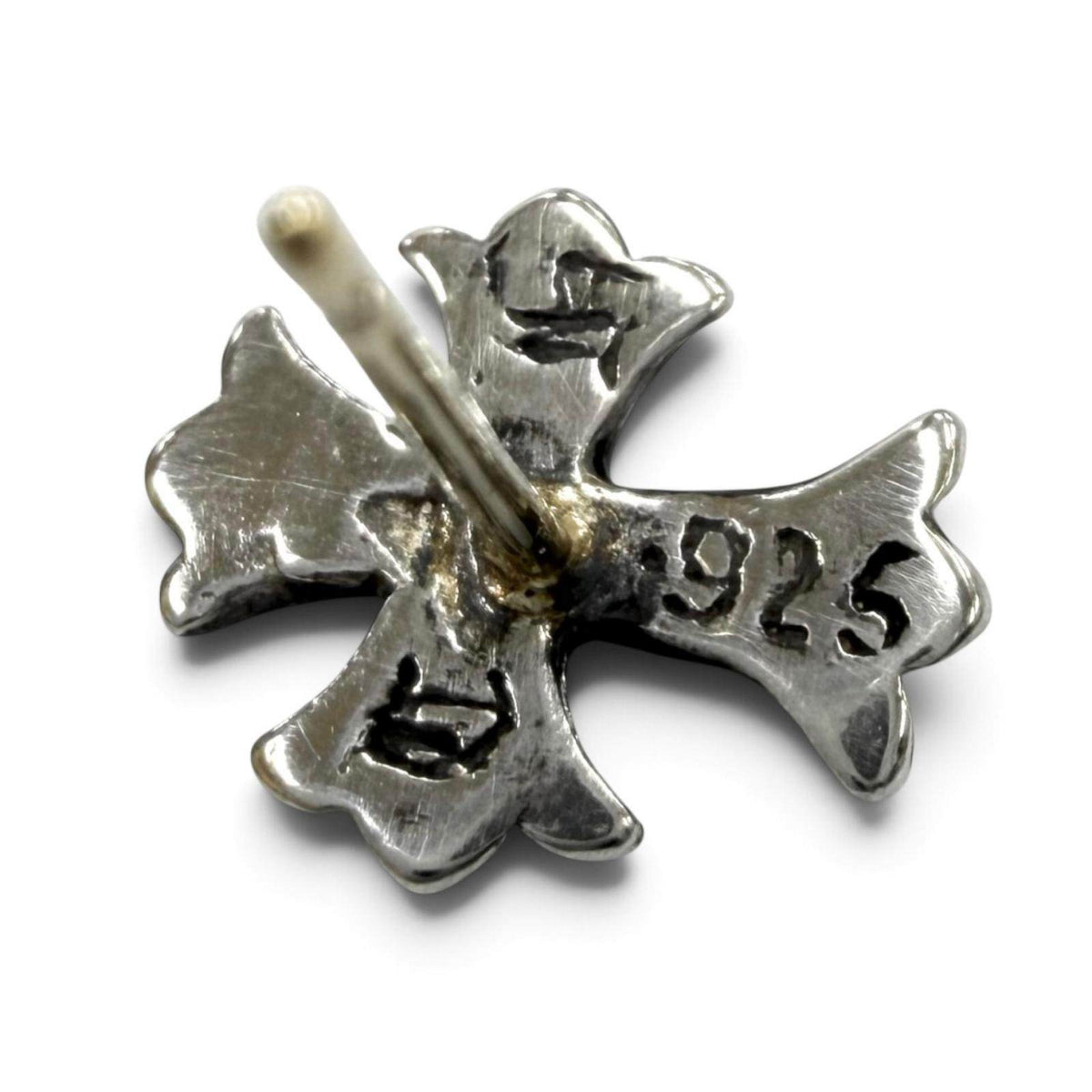 Chrome Hearts No.2 Ch Crs Ch Cross Sterling Silver Single Earring – packaging