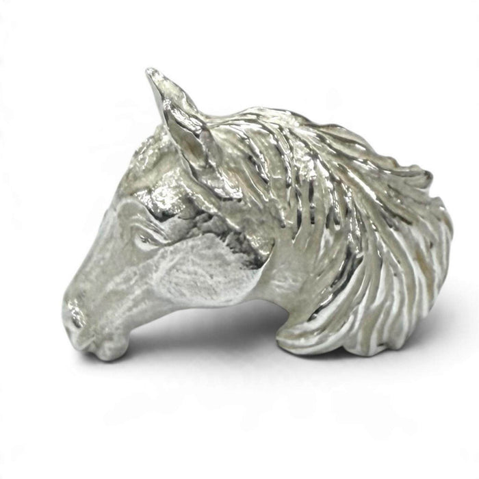 Hermès Cheval Horse Sterling Silver Ring – front view