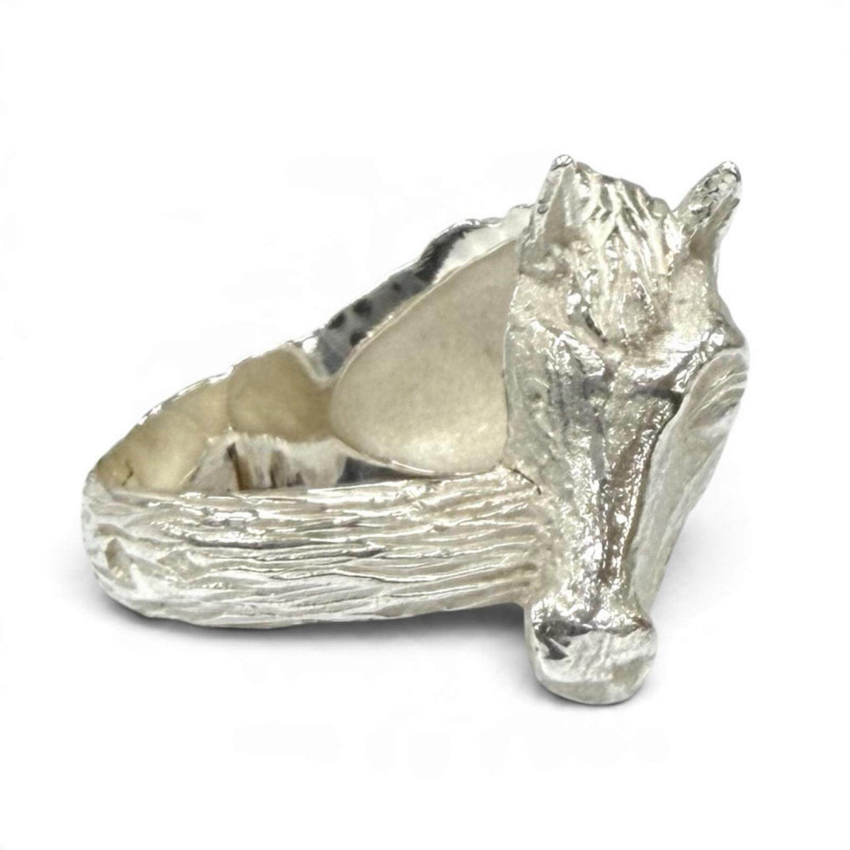 Hermès Cheval Horse Sterling Silver Ring – inside band