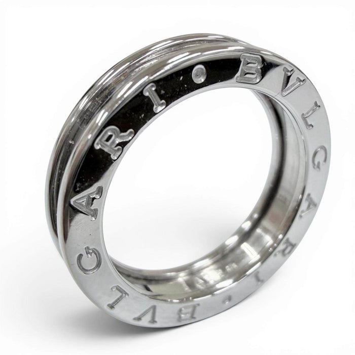 Bulgari B.zero1 18K White Gold Ring – front view