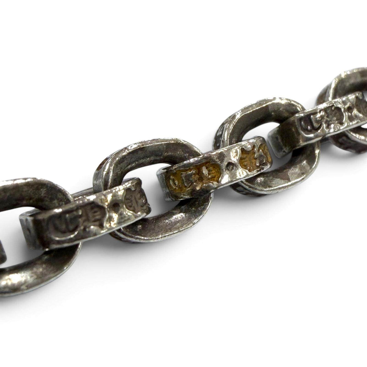 Chrome Hearts Paper Chain Sterling Silver Necklace – alternate view