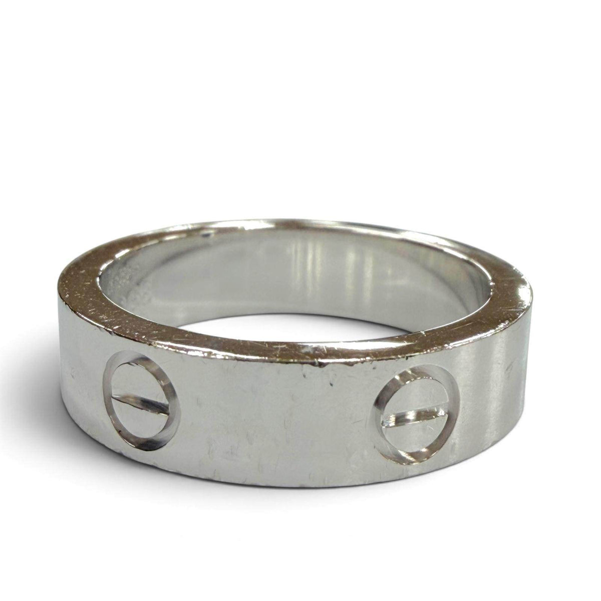 Cartier Love Black 18K White Gold Sapphire Ring – packaging