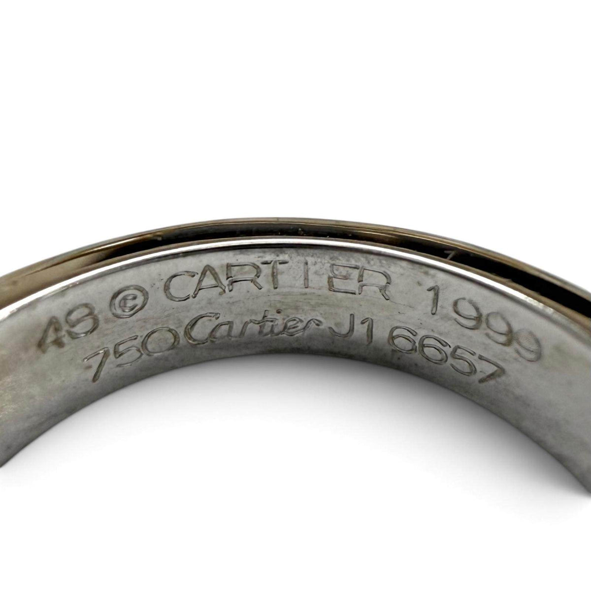 Cartier Tank 18K White Gold Peridot Ring – alternate view