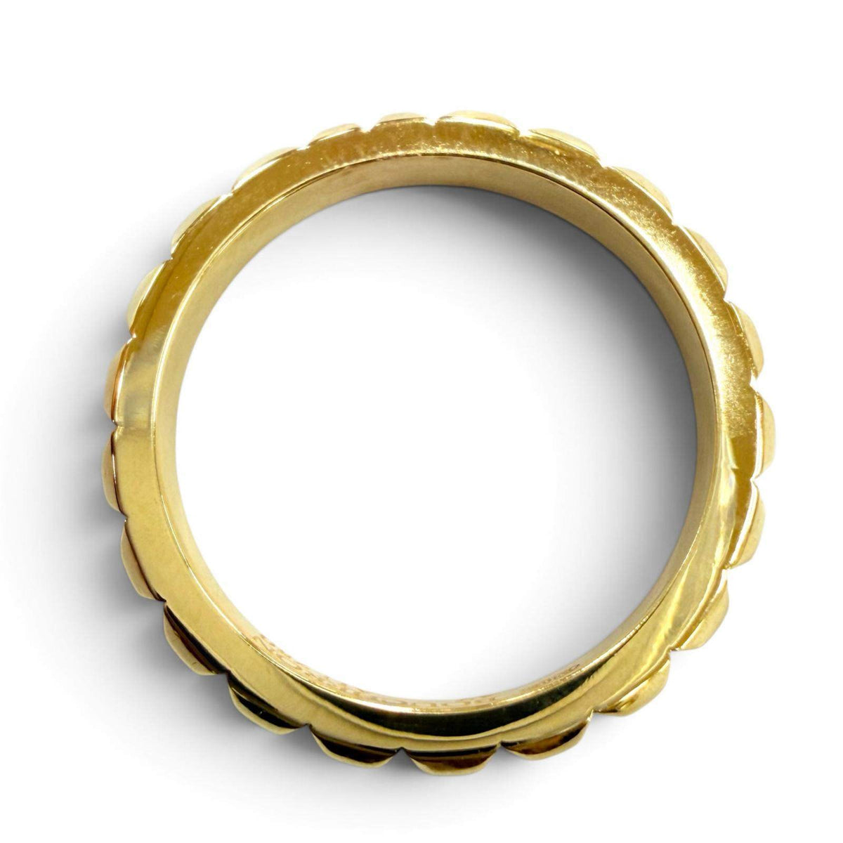 Boucheron Quatre Clous de Paris 18K Yellow Gold Ring – inside band