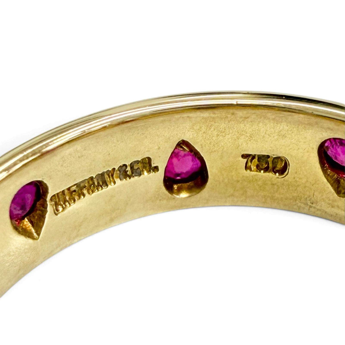 Tiffany & Co. Dots 18K Yellow Gold Ruby Ring – alternate view