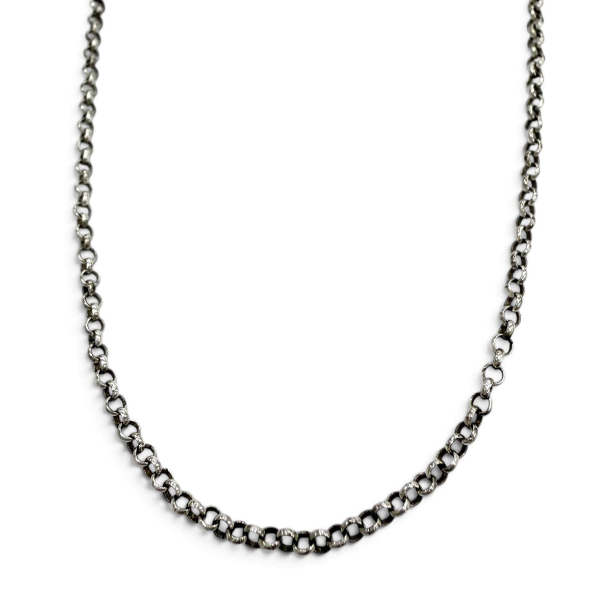 Chrome Hearts Sterling Silver Necklace – front view