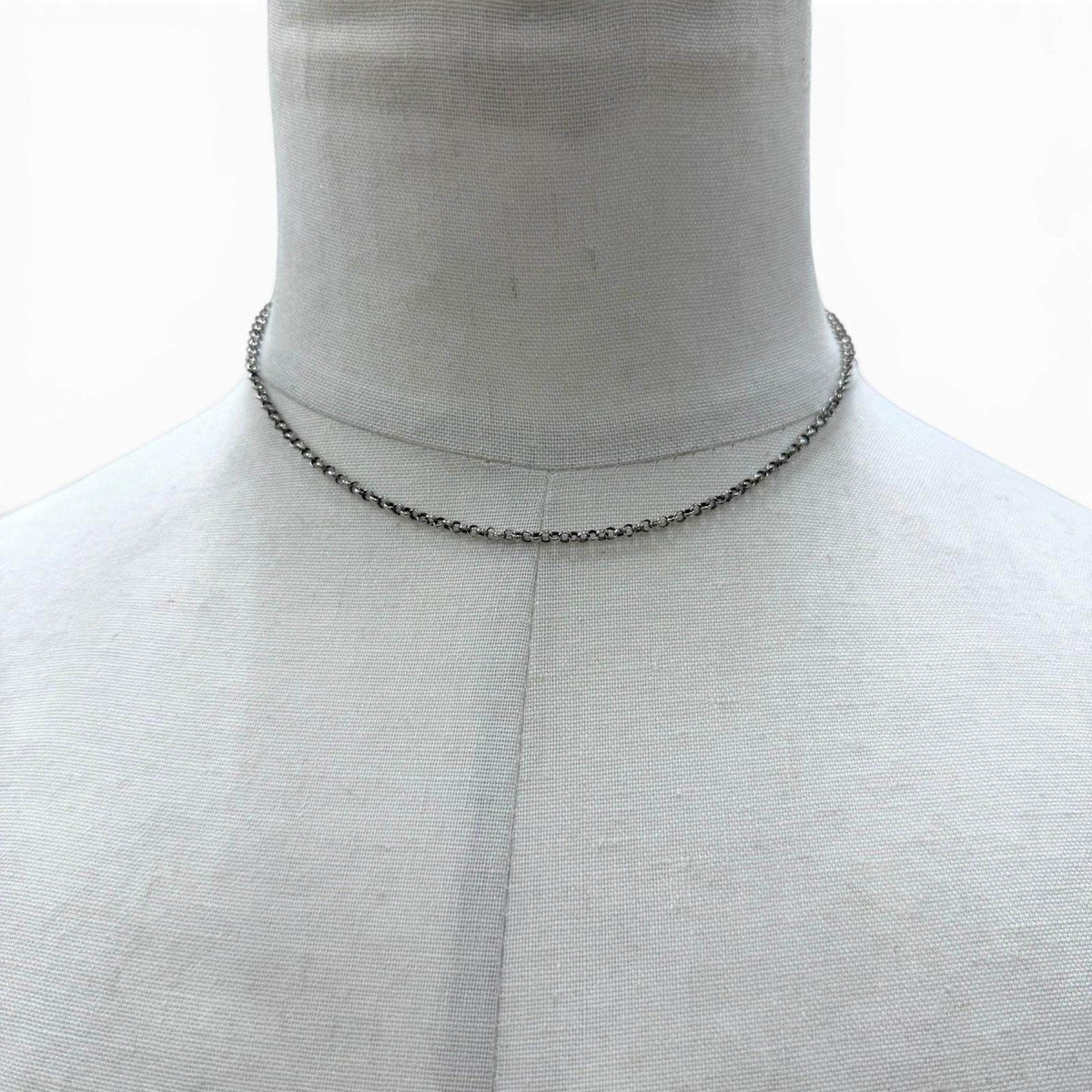 Chrome Hearts Sterling Silver Necklace – pendant detail