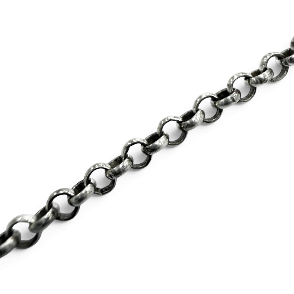 Chrome Hearts Sterling Silver Necklace – full length