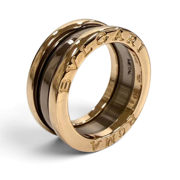 Bulgari B.Zero1 18K Rose Gold Ring – front view
