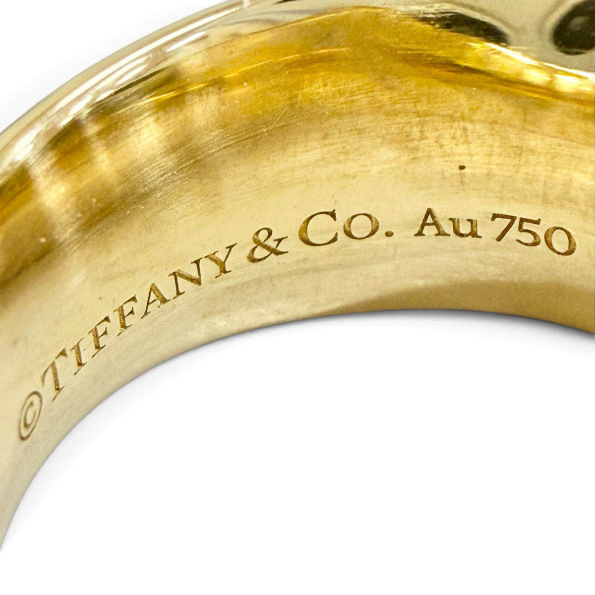 Tiffany & Co. Makers 18K Yellow Gold Onyx Signet Ring – alternate view