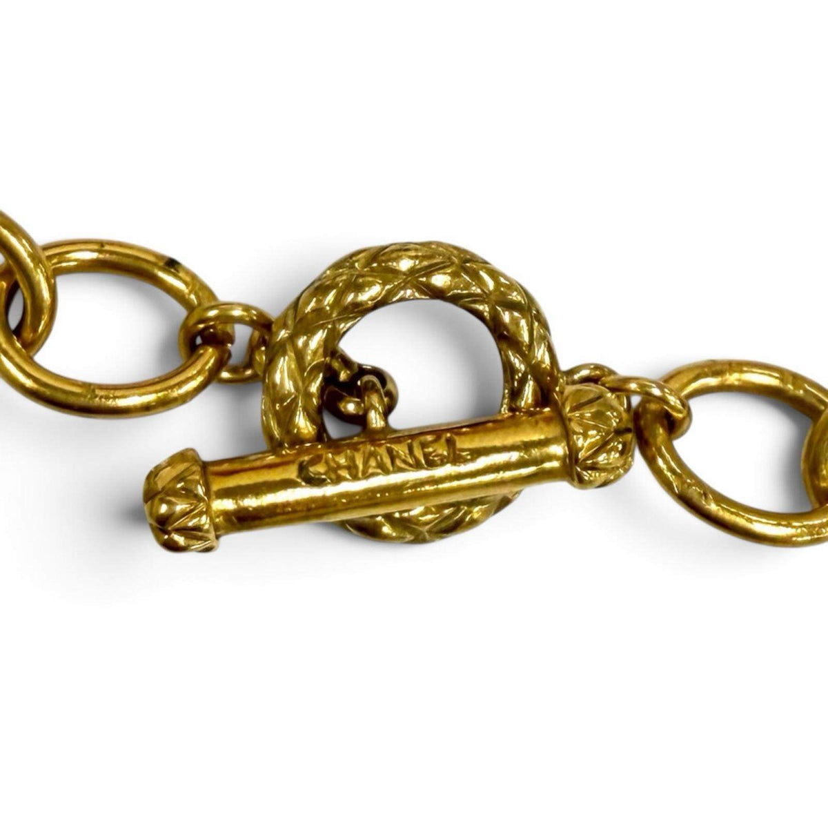 Chanel Coco Mark Gold-Plated Necklace – alternate view
