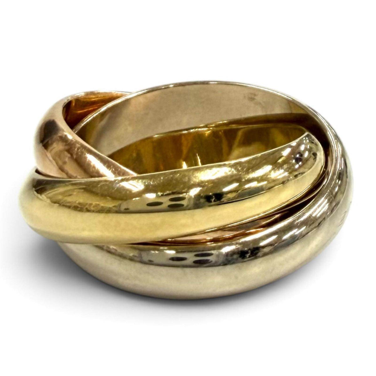 Cartier Trinity 18K Rose Gold Ring – side view