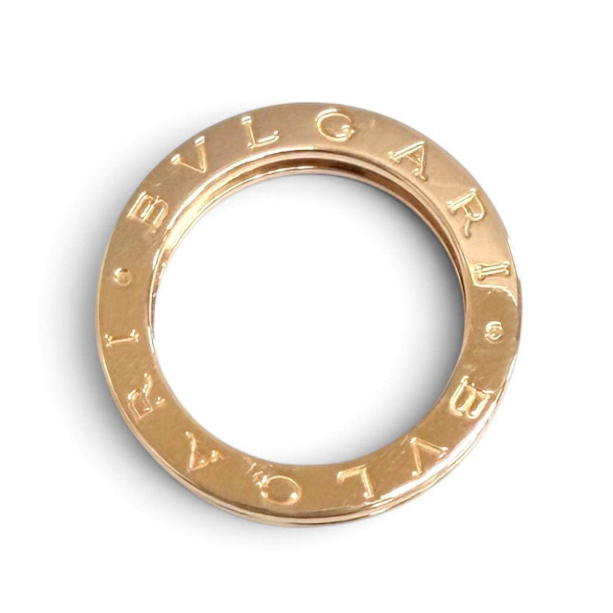 Bulgari B.zero1 18K Rose Gold Ring – top view