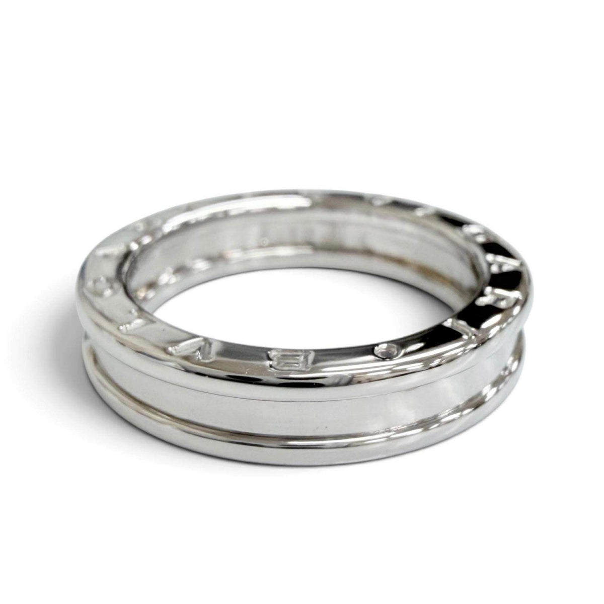 Bulgari B.zero1 18K White Gold Ring – side view