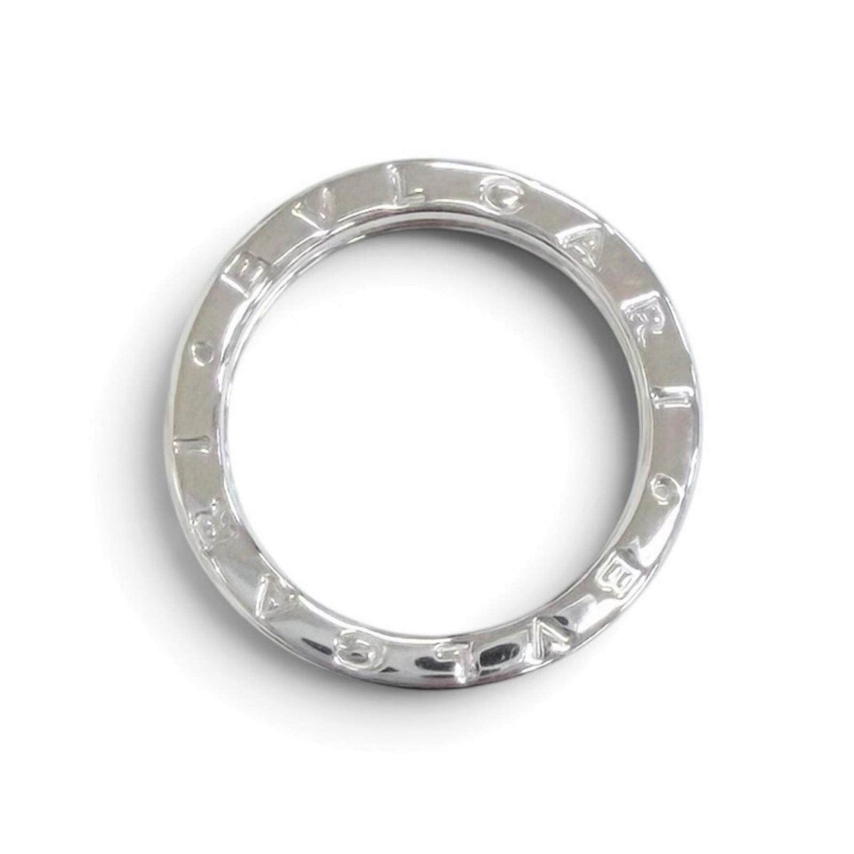 Bulgari B.zero1 18K White Gold Ring – top view