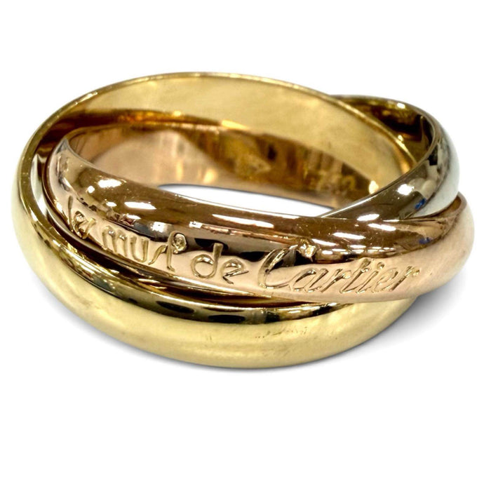 Cartier Trinity 18K Yellow Gold Ring – front view