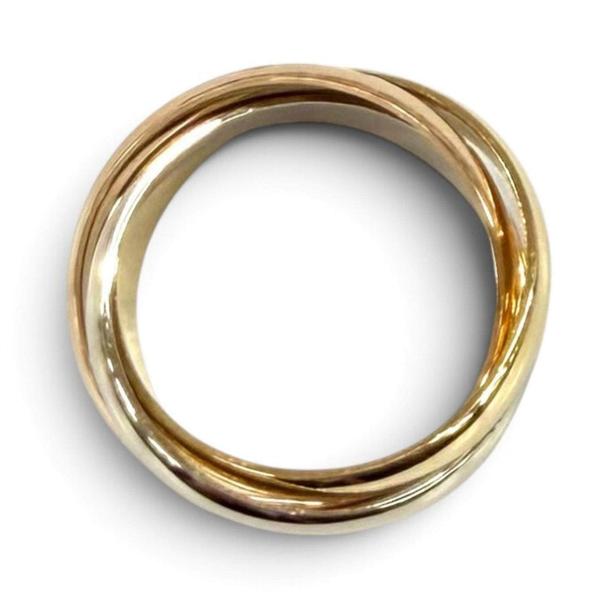 Cartier Trinity 18K Yellow Gold Ring – inside band
