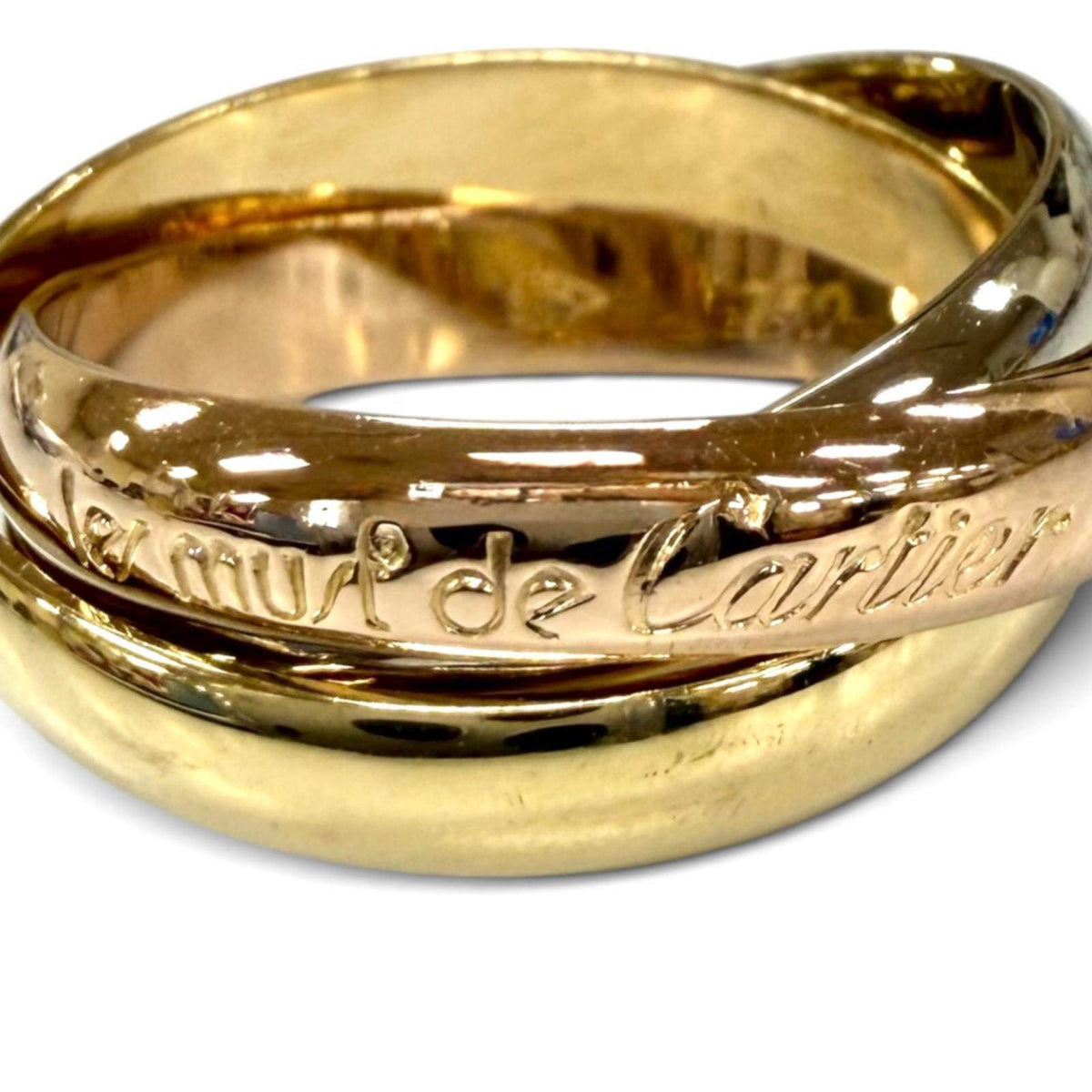 Cartier Trinity 18K Yellow Gold Ring – packaging