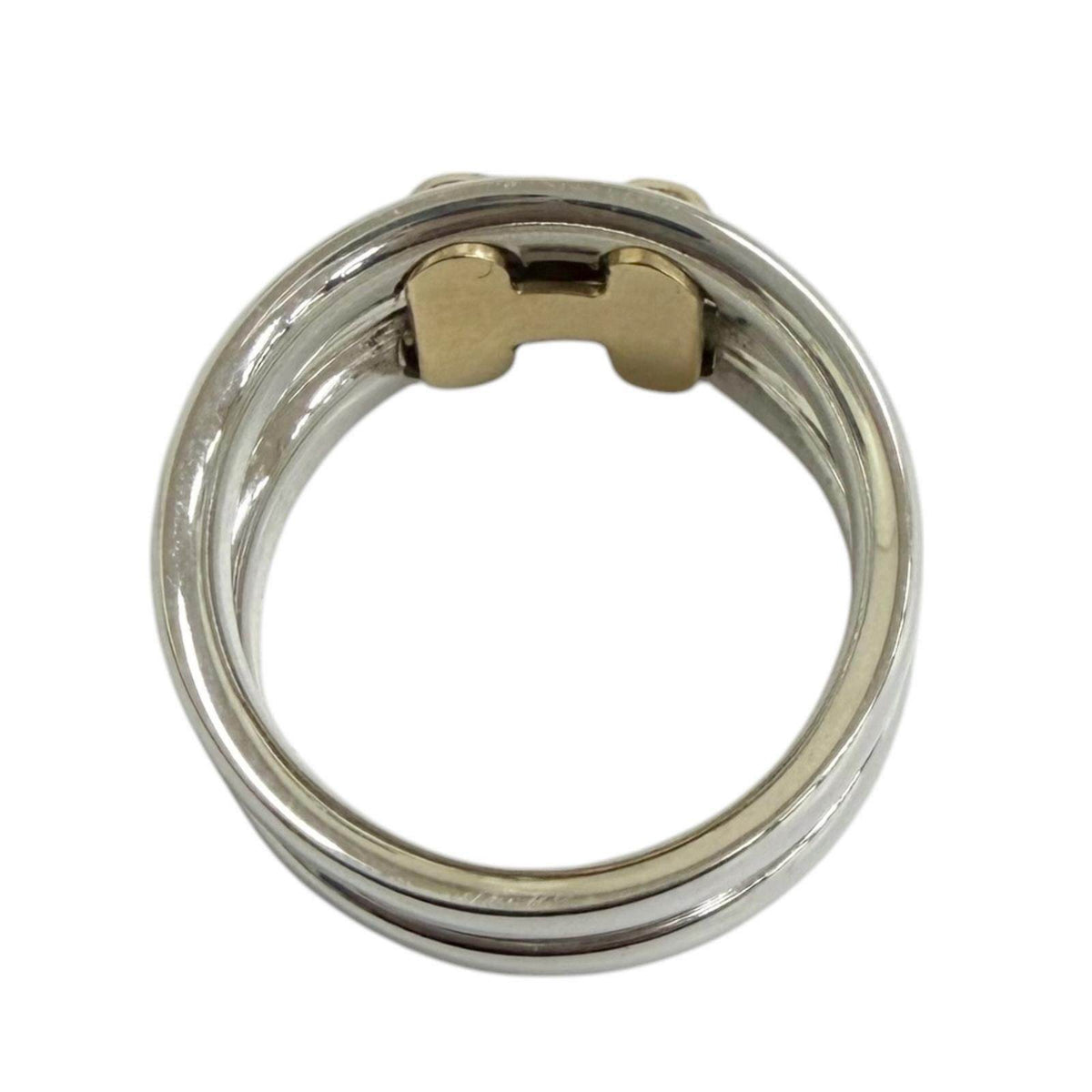 Hermès Oramp H Logo Sterling Silver Ring – packaging