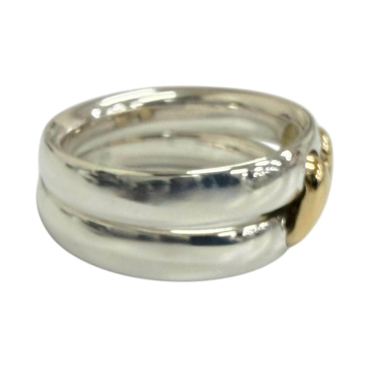 Hermès Oramp H Logo Sterling Silver Ring – inside band