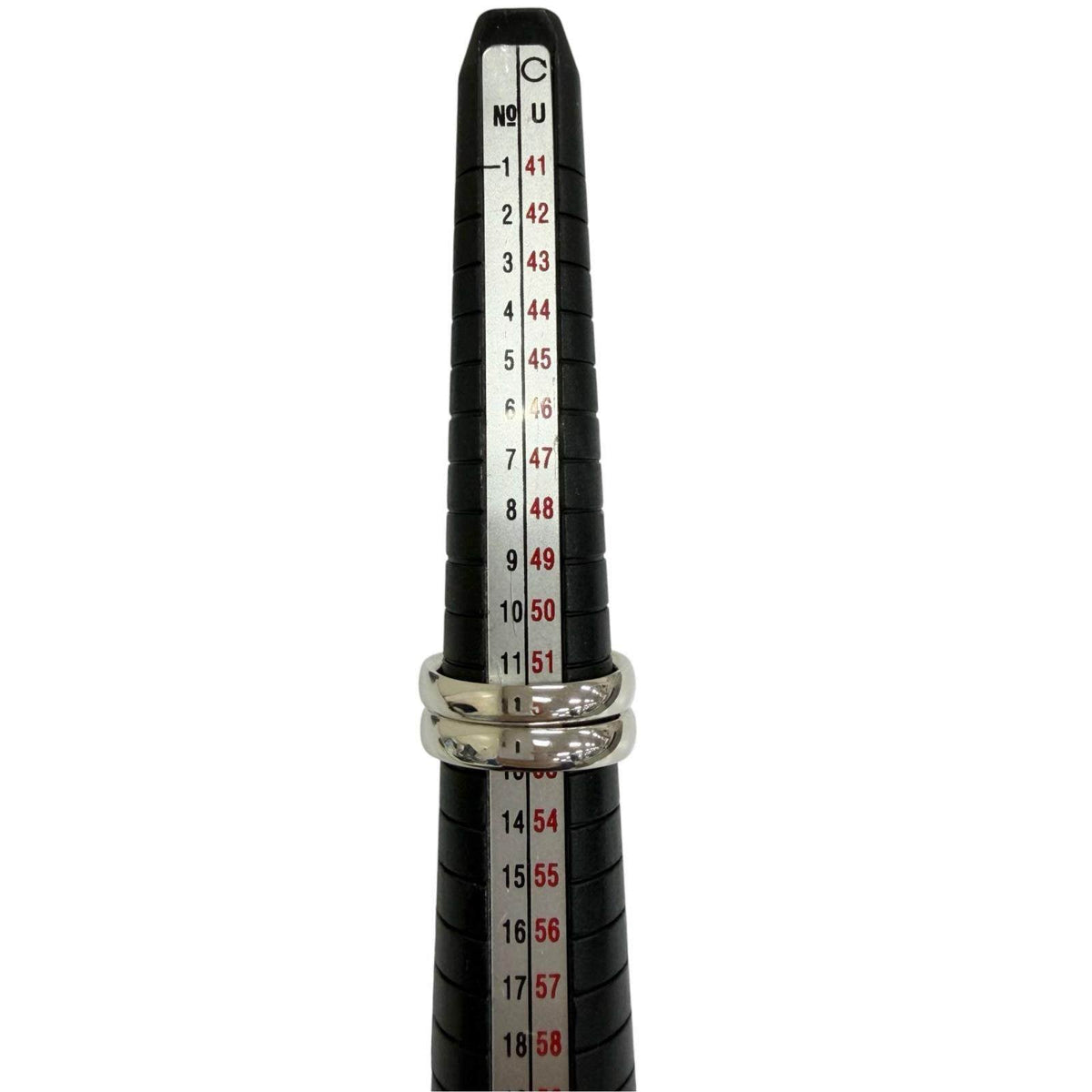 Hermès Oramp H Logo Sterling Silver Ring – image 8