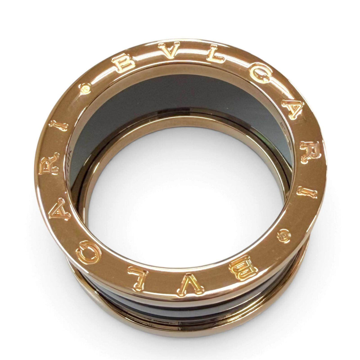Bulgari B.zero1 Ceramic 18K Rose Gold Ring – packaging