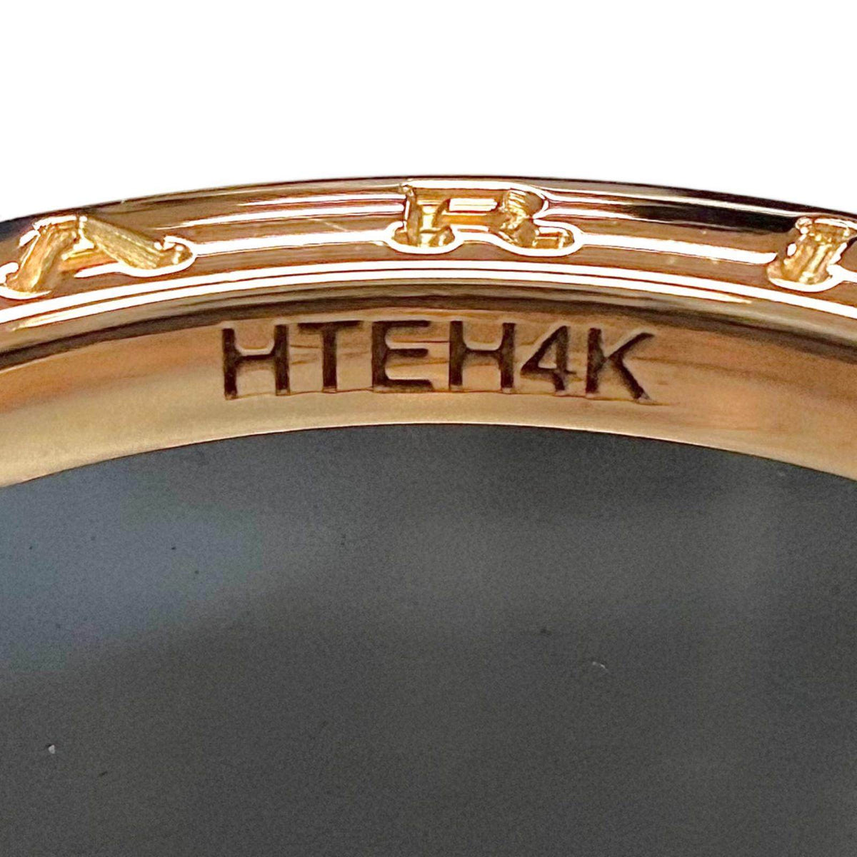 Bulgari B.zero1 Ceramic 18K Rose Gold Ring – alternate view