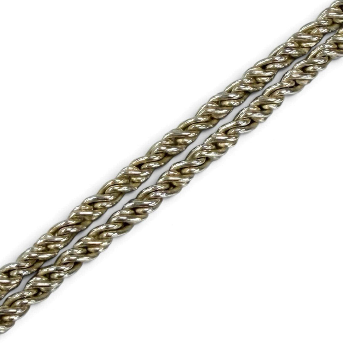 Tiffany & Co. Double Rope Center Knot Sterling Silver Bracelet – alternate view