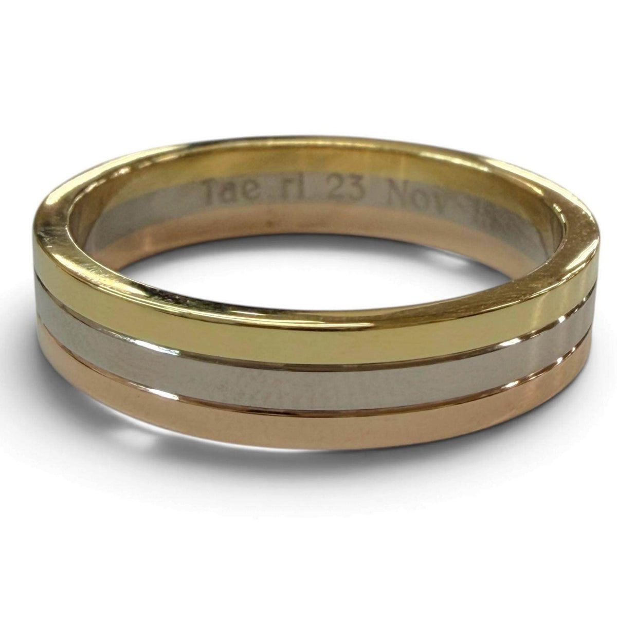 Cartier Louis Cartier 18K Yellow Gold Ring – top view