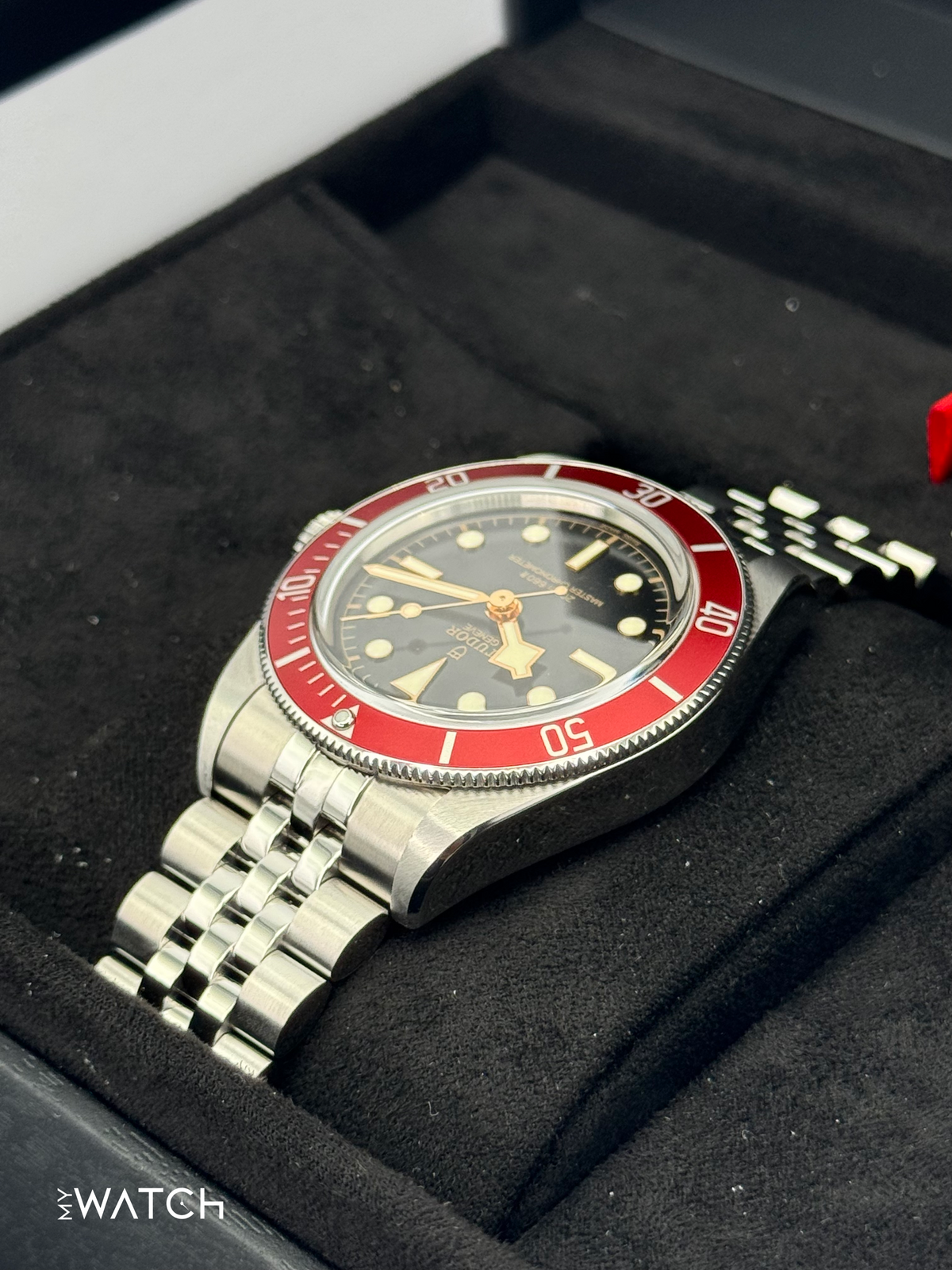Tudor Black Bay 41mm 7941A1A0RU Stainless Steel Black Dial – box and papers