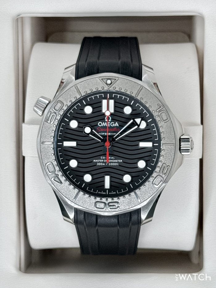 Omega Seamaster Master Chronometer 42mm 210.32.42.20.01.002 Black Dial – front view