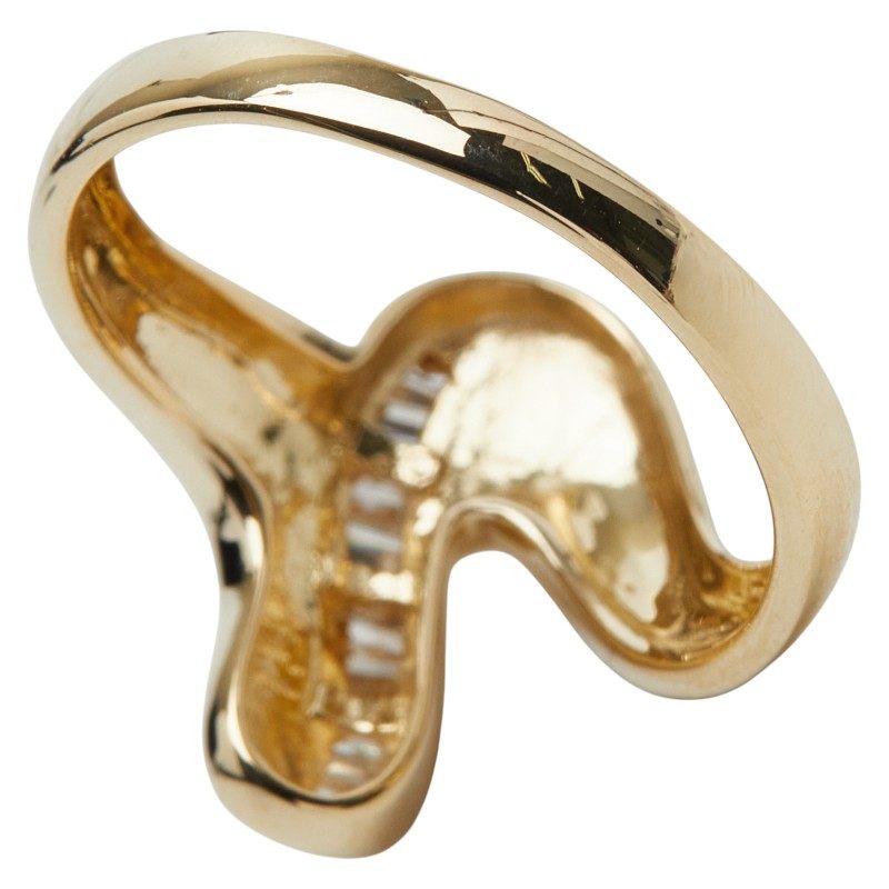 18K Yellow Gold Diamond Ring – packaging