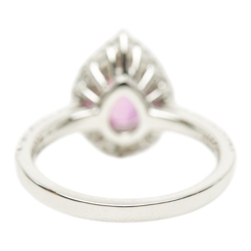 Platinum Diamond Sapphire Ring – packaging