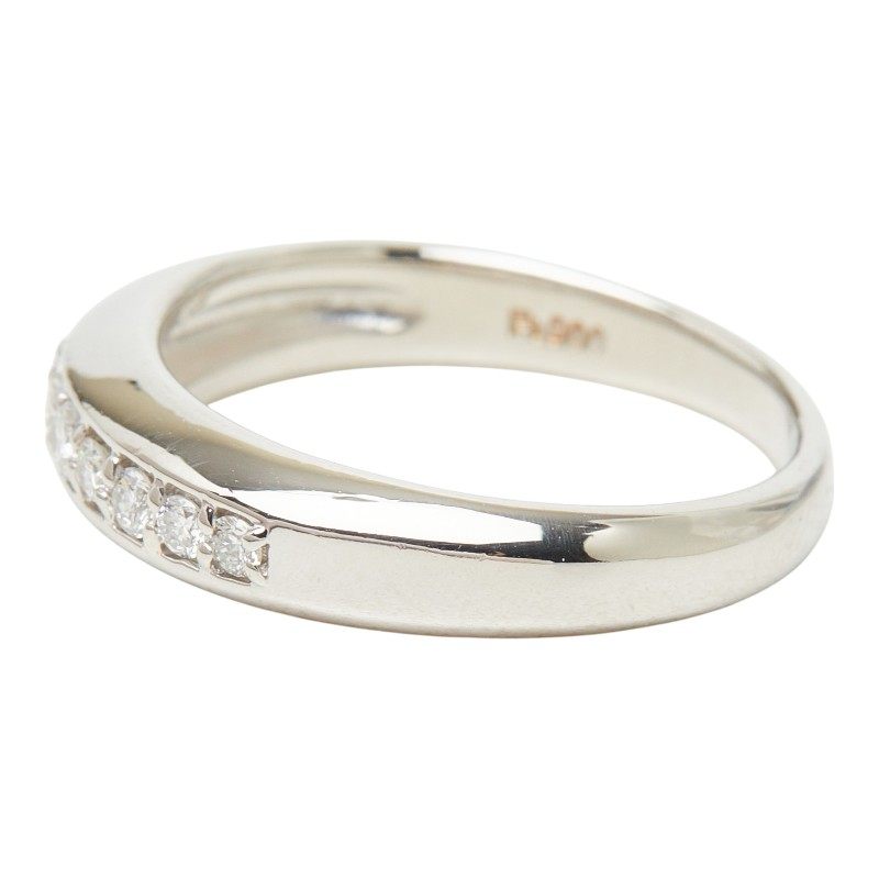 Platinum Diamond Ring – top view