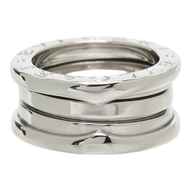 Bulgari B-Zero1 3-Band 18K White Gold Ring – side view