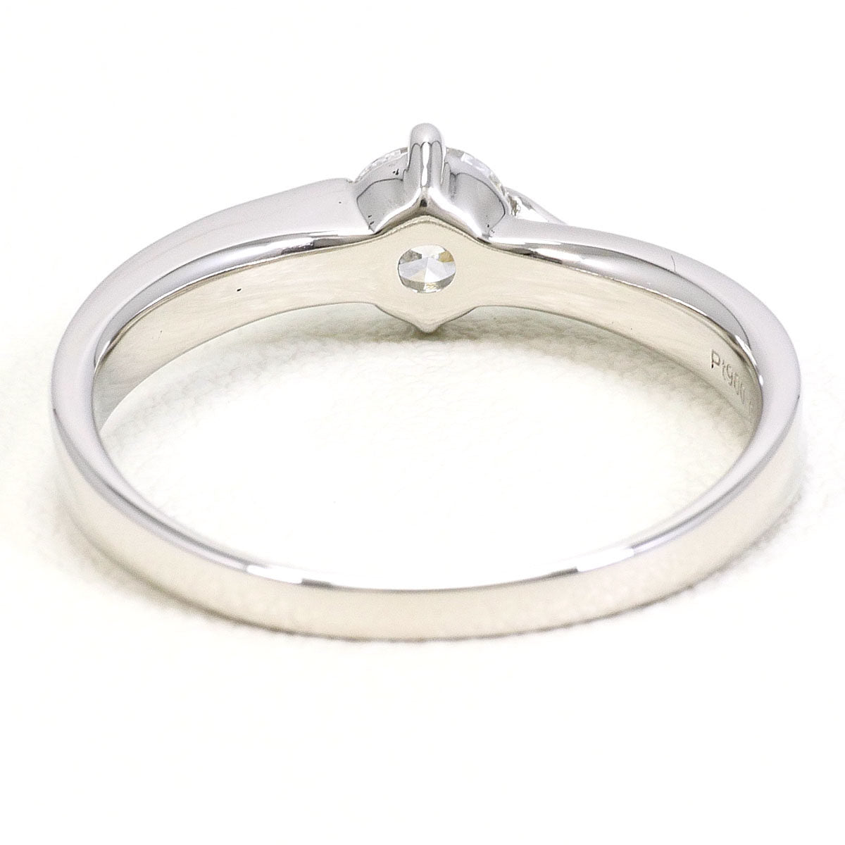 Platinum Diamond Ring – inside band