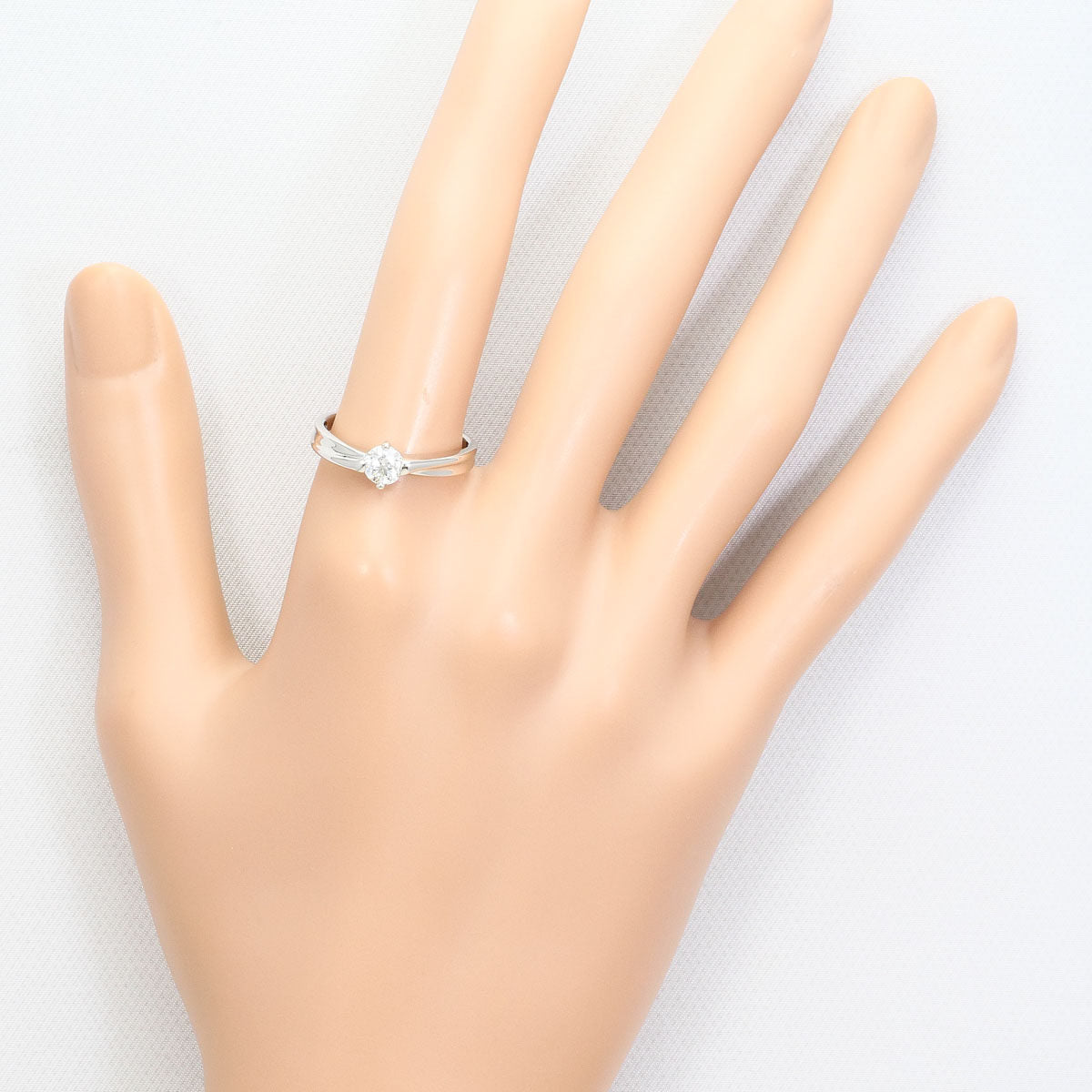 Platinum Diamond Ring – alternate view
