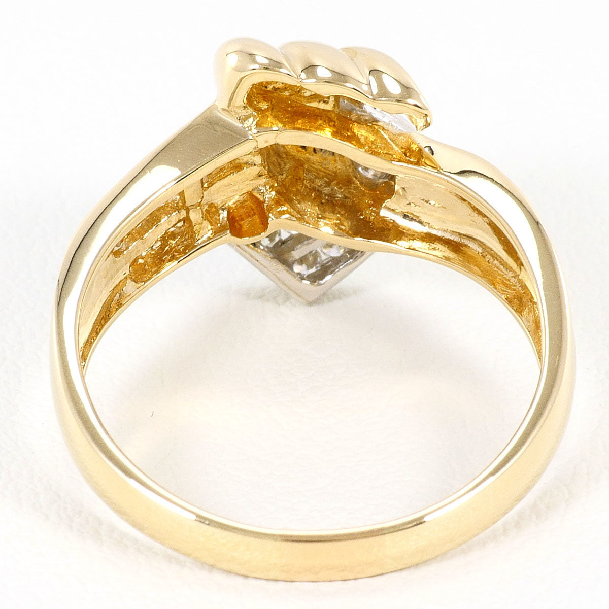 Platinum Diamond Ring – inside band